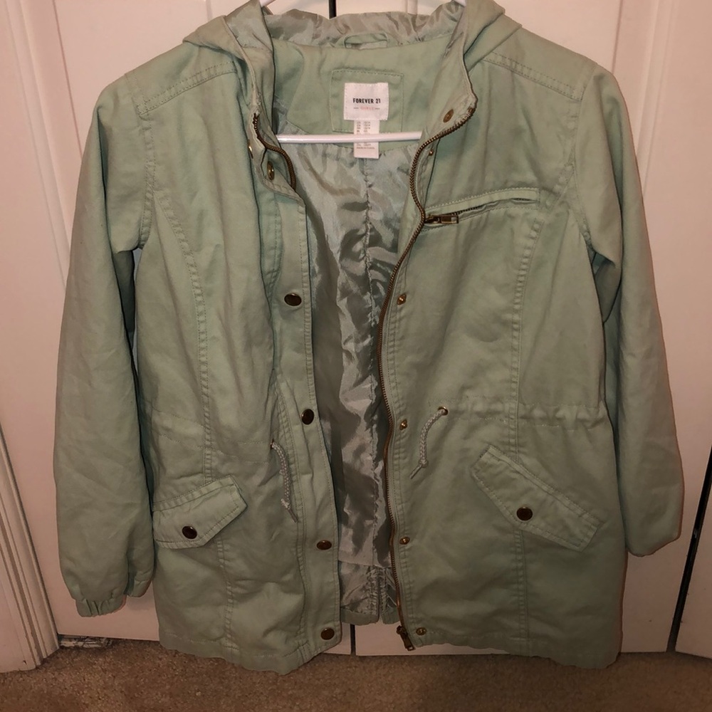 Forever 21 GIRLS zip up jacket